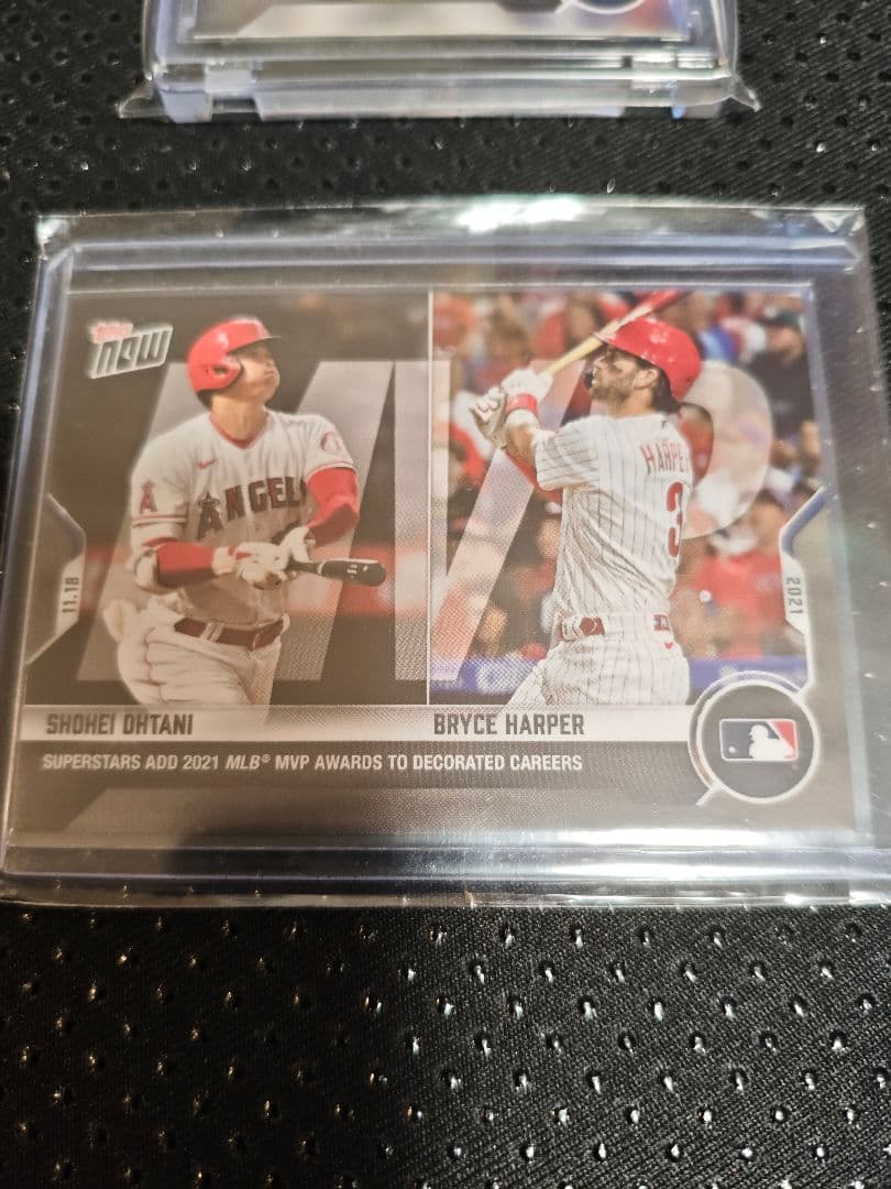 topps now MVP 2021 大谷翔平 ハーパー - メルカリ