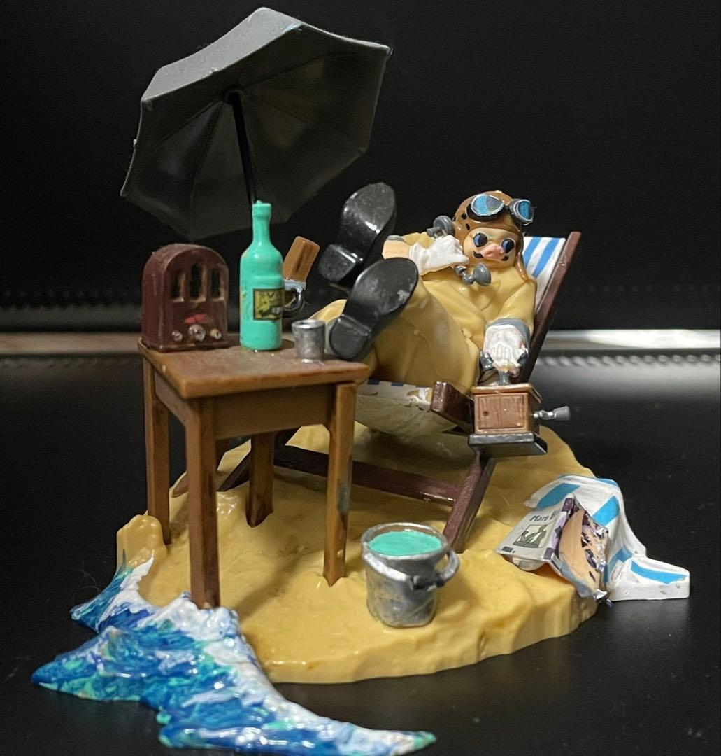 紅の豚 ヴィネットコレクション アジトのポルコ 海洋堂 完成品 - メルカリ