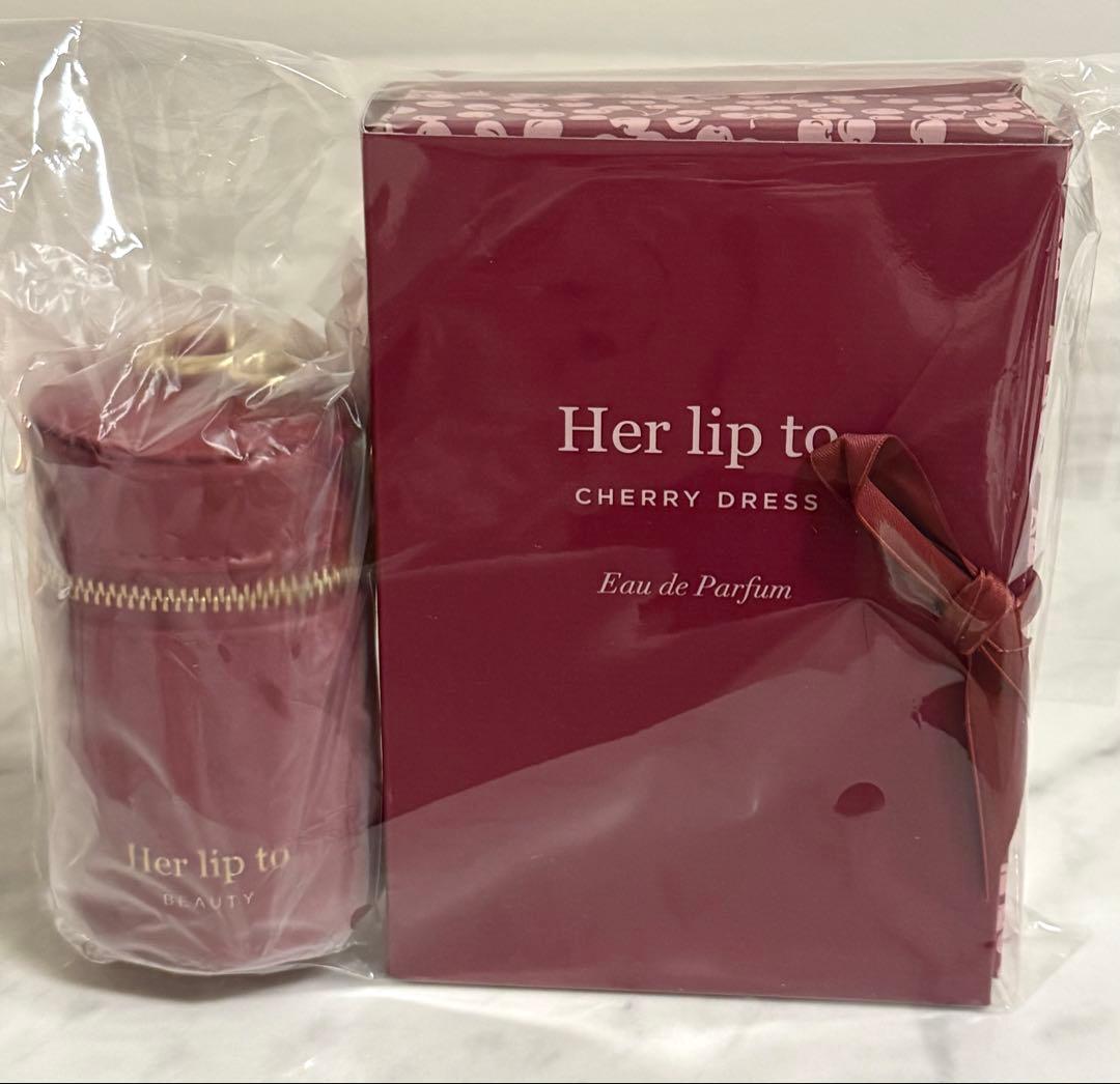 【希少】Herlipto CHERRY DRESS チェリー 香水　フレグランス