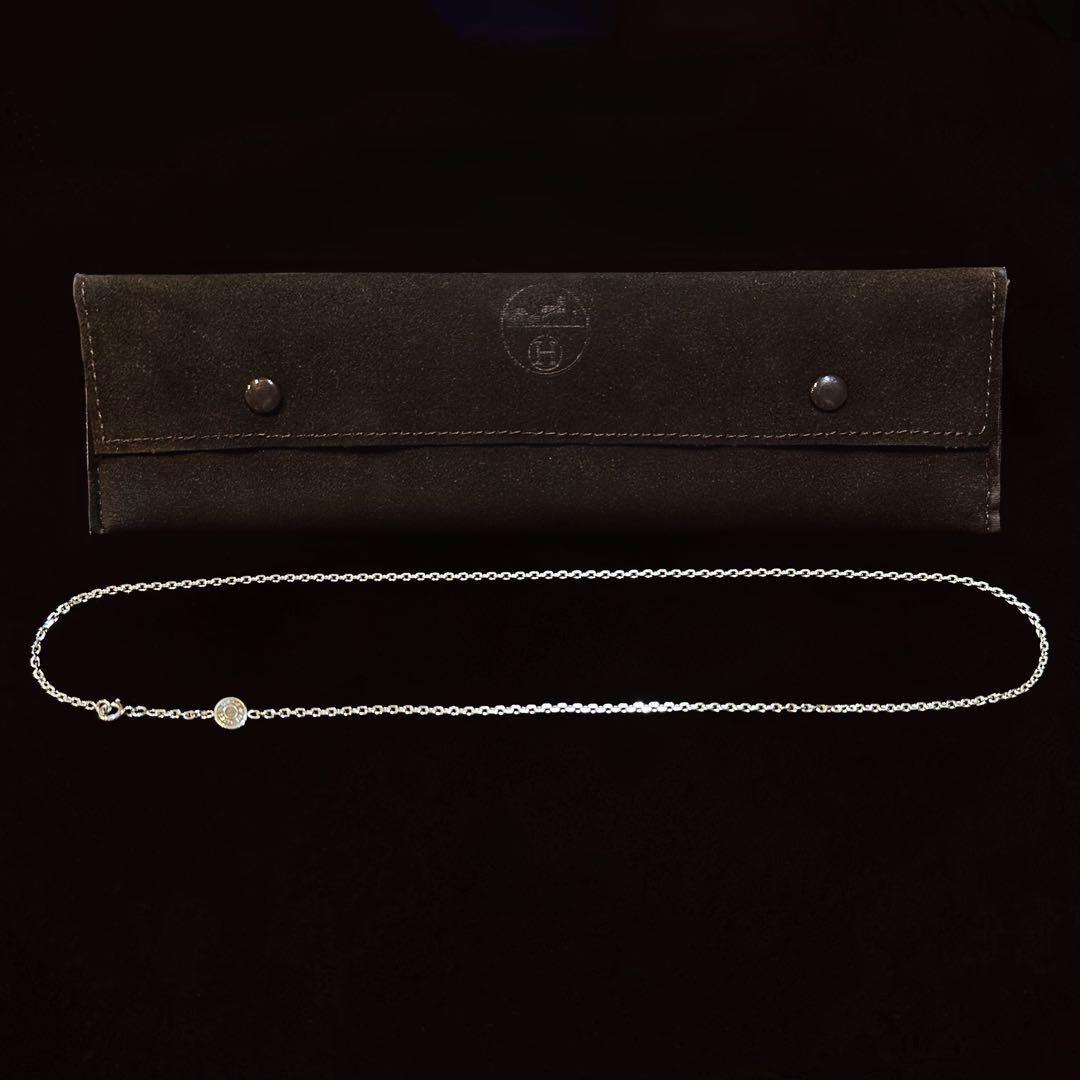 エルメス HERMES セリエ チェーン ネックレス 50cm ヴィンテージ