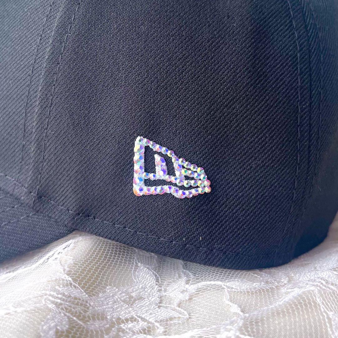 ニューエラ キャップ ラインストーン キラキラ9FORTY オーロラ