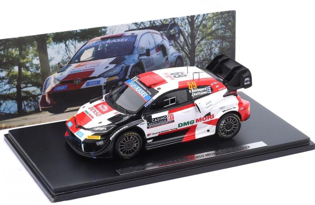 1/43 トヨタ GR ヤリス モンテカルロ 2022 ロバンぺラ #69 スパーク 1/43 トヨタ GR ヤリス ラリー1 モンテカルロラリー 2022 No