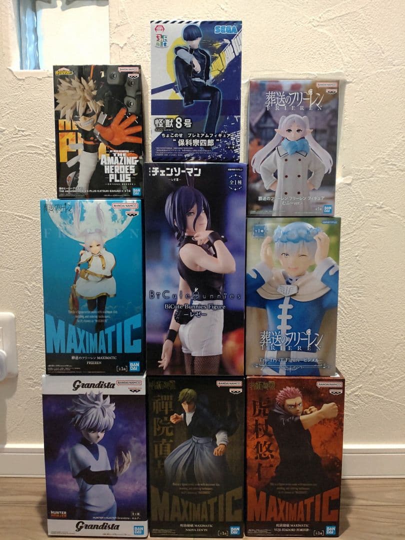 レゼ Bicute　フリーレン　ヒンメル　爆豪勝己　保科　呪術廻戦　フィギュア