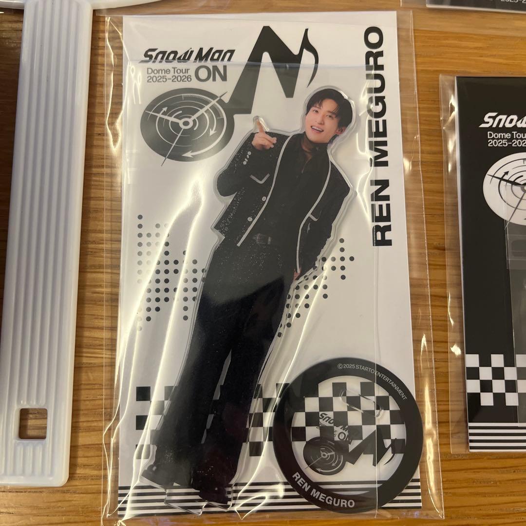 Snow Man Dome Tour 2025-2026 ON 目黒蓮6点セット - メルカリ