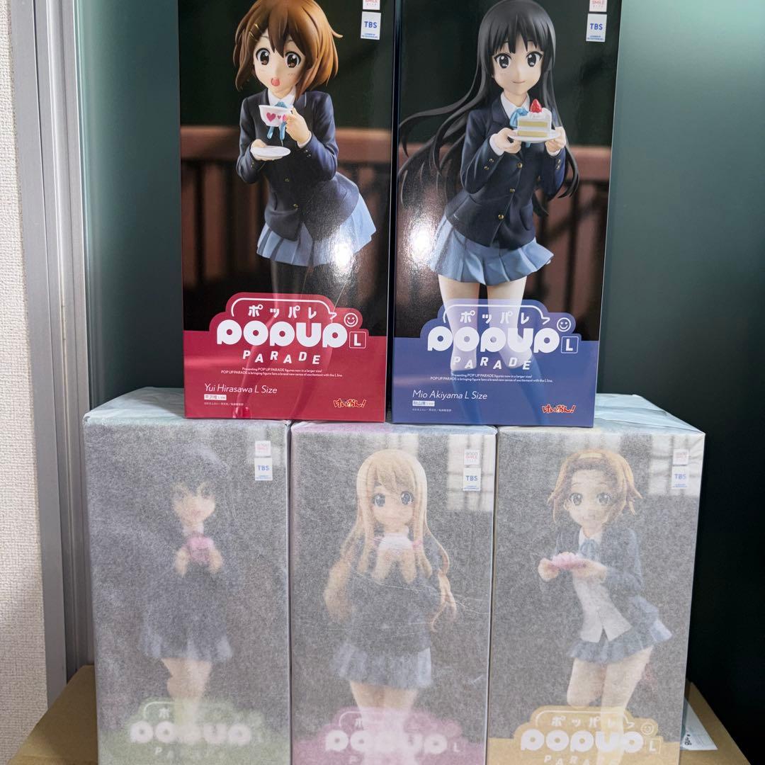 M*U様 けいおん！ POP UP PARADE L size フィギュア 全種