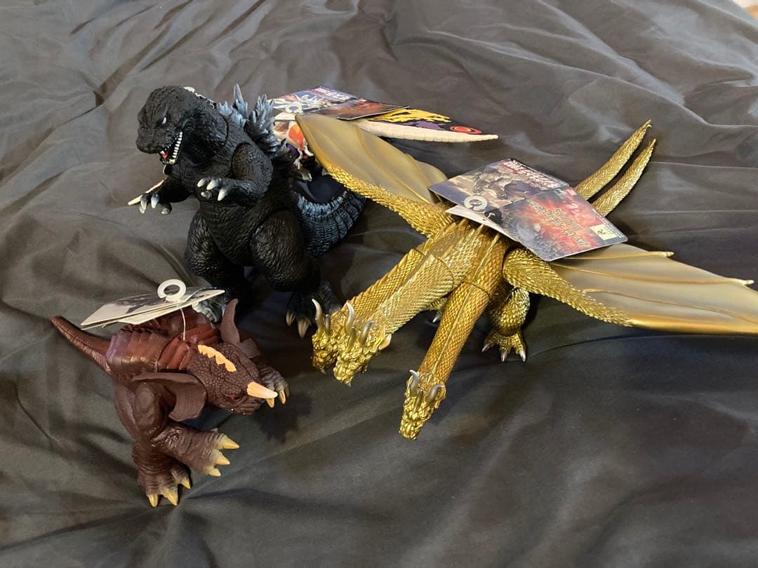 ゴジラ 2002 GMK ムービーモンスターシリーズ　4体セット タグ付き GMK】ムービーモンスターシリーズ ゴジラ2001 ゴジラ・モスラ