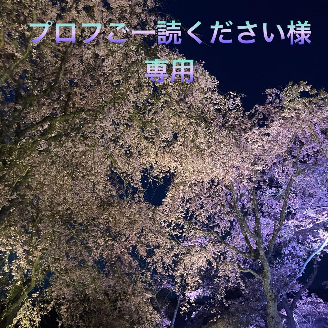 プロフご一読ください様オーダー専用ページ