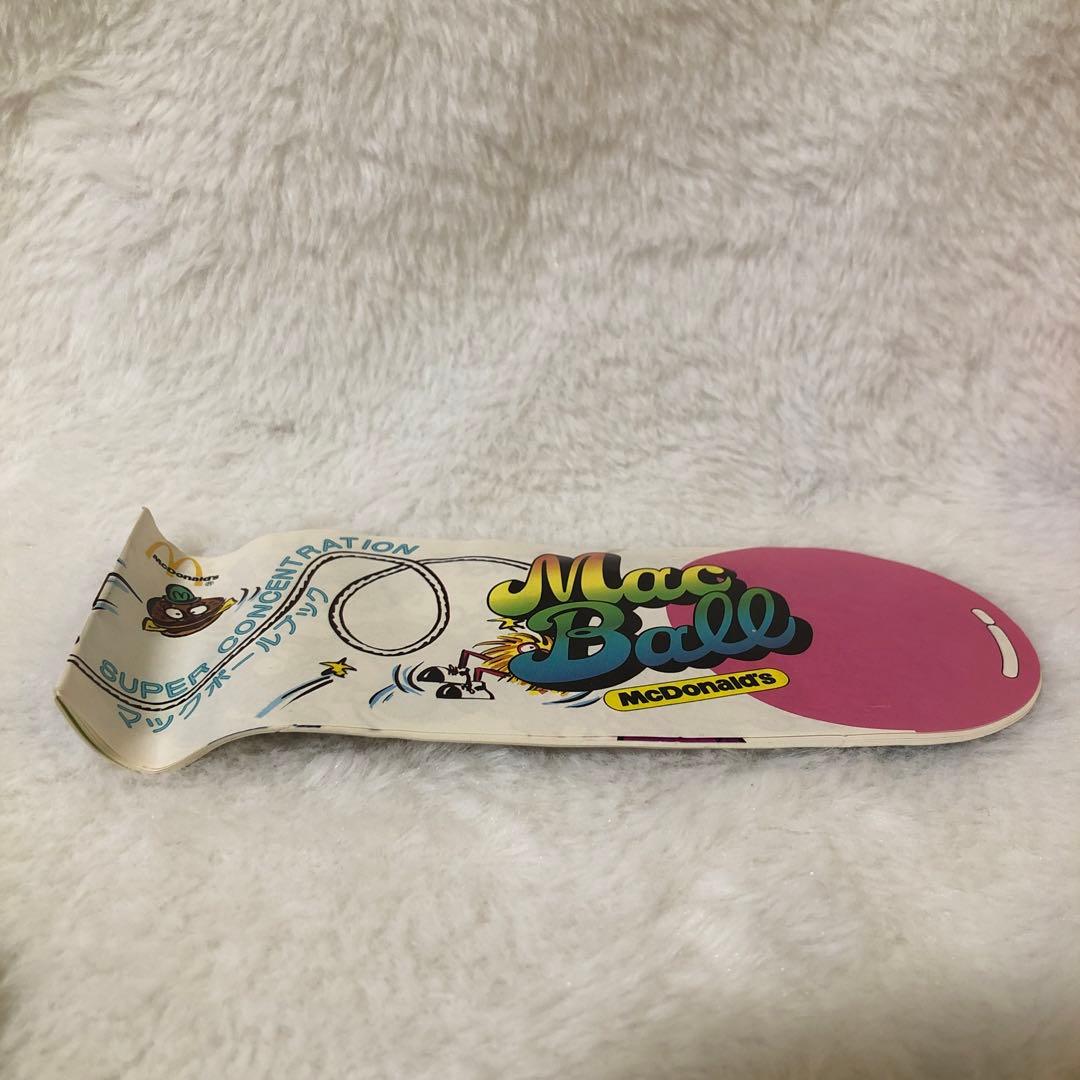 美品】80sマックボール (マクドナルドのけん玉) ブック付日本けん玉