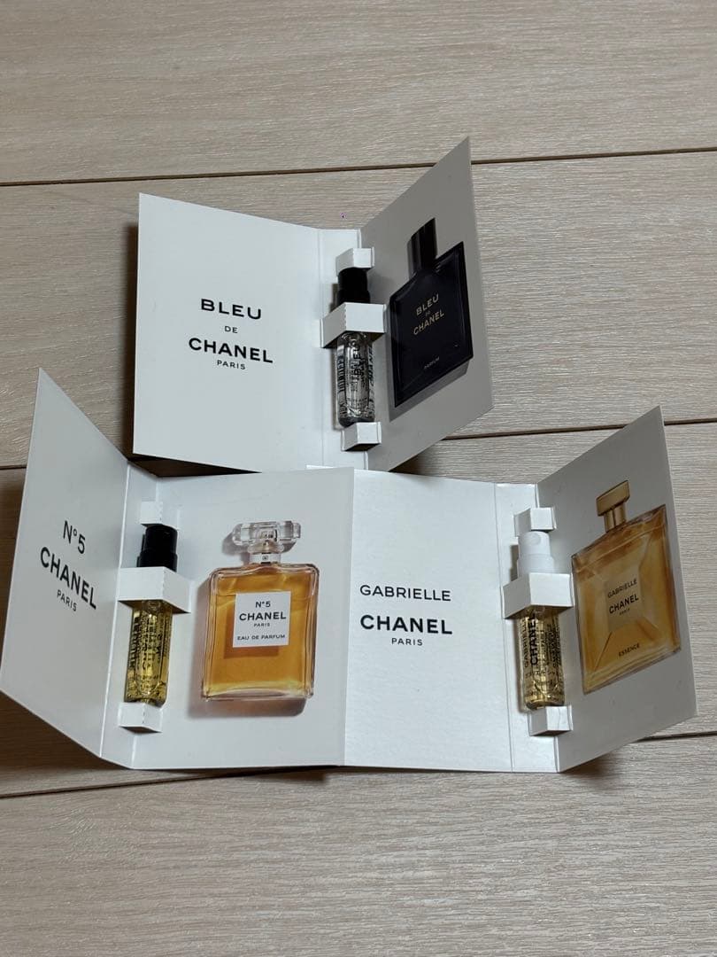 BLEU de CHANEL & N°5 & GABRIELLE サンプルセット - メルカリ
