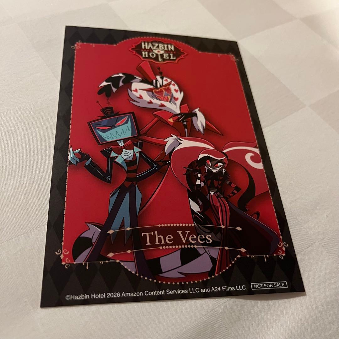 最安値 ハズビンホテル スマイルベースカフェ 特典 ポストカード Vees