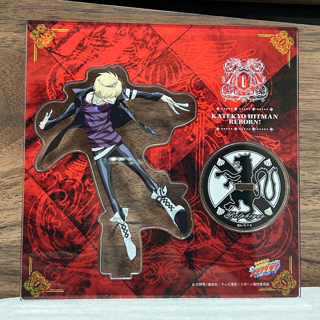 家庭教師ヒットマンREBORN リユニオーネ アクリルスタンド ベルフェゴール 家庭教師ヒットマンREBORN!×SANRIO CHARACTERS｜アクリルスタンド