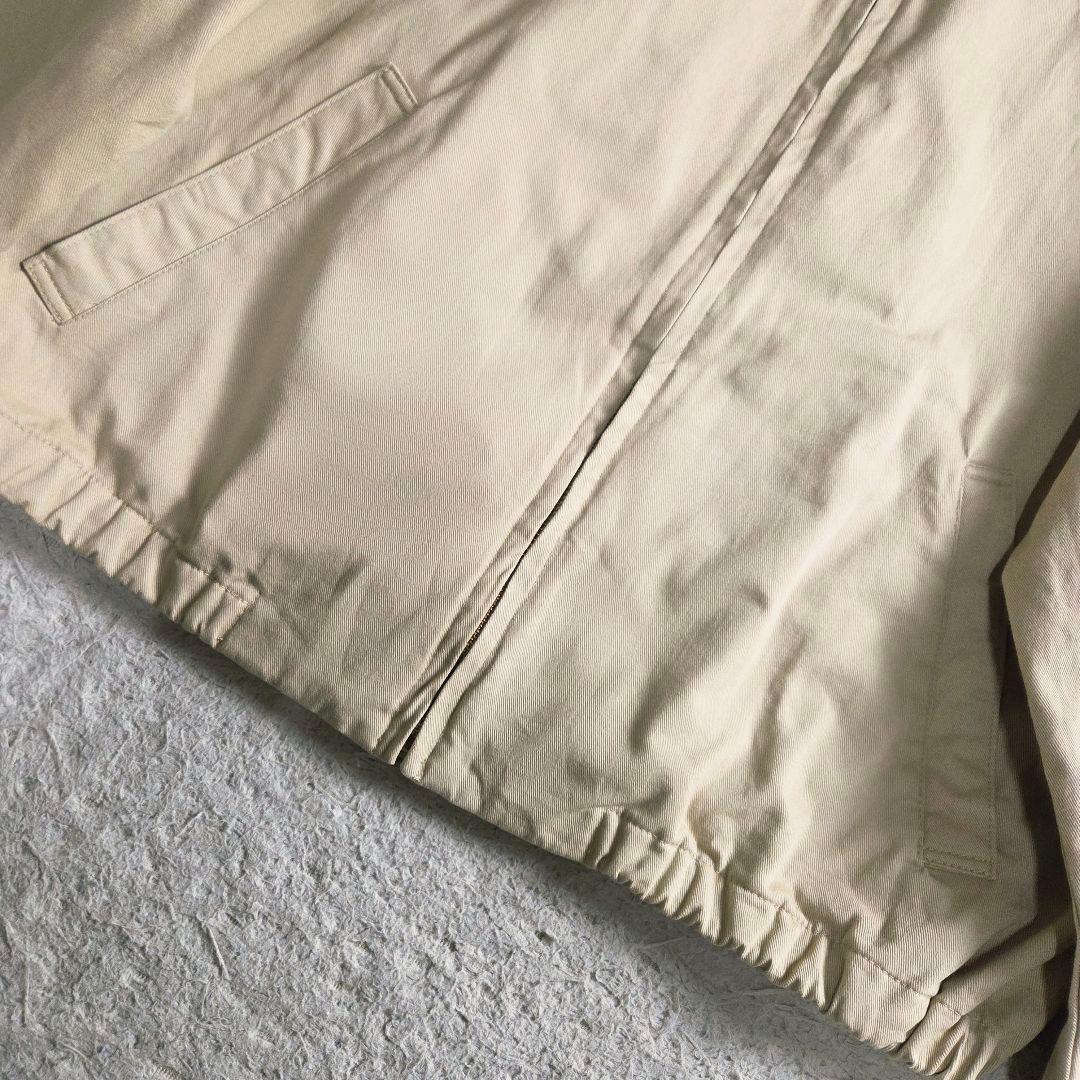 美品 ポロ ラルフローレン スイングトップ 三角タグ サイズL ベージュ