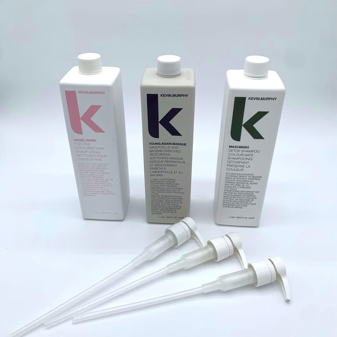 【新品未使用品！】ケビンマーフィー　シャンプー&トリートメント1ℓ まとめ売り