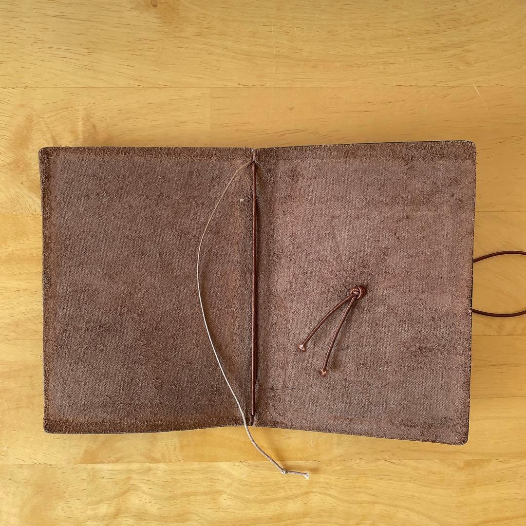 MIDORI刻印トラベラーズノート パスポートサイズ ブラウン - メルカリ