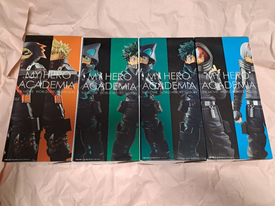 ヒロアカ 一番くじ ワールドヒーローズミッション ステルススーツ フィギュア