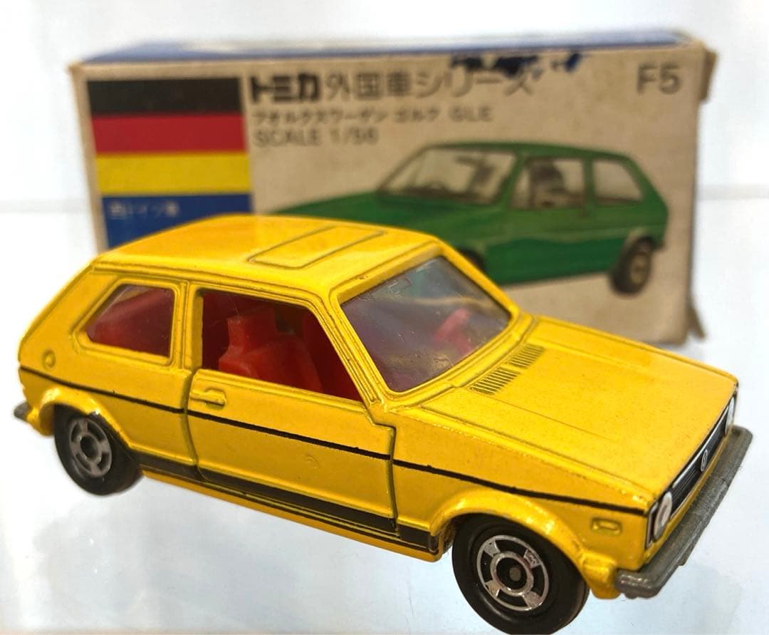 トミカ青箱外国車シリーズF5フォルクスワーゲンゴルフGLE - メルカリ