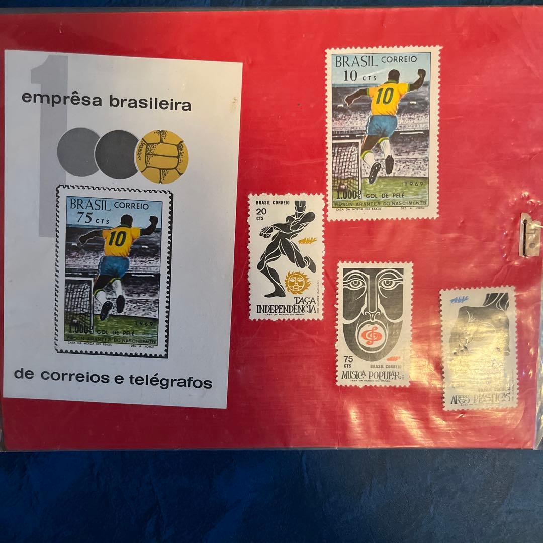 切手　ブラジル　ペレ　1000ゴール記念2枚他（未使用） 2026年最新】Yahoo!オークション -ブラジル切手の中古品・新品・未使用