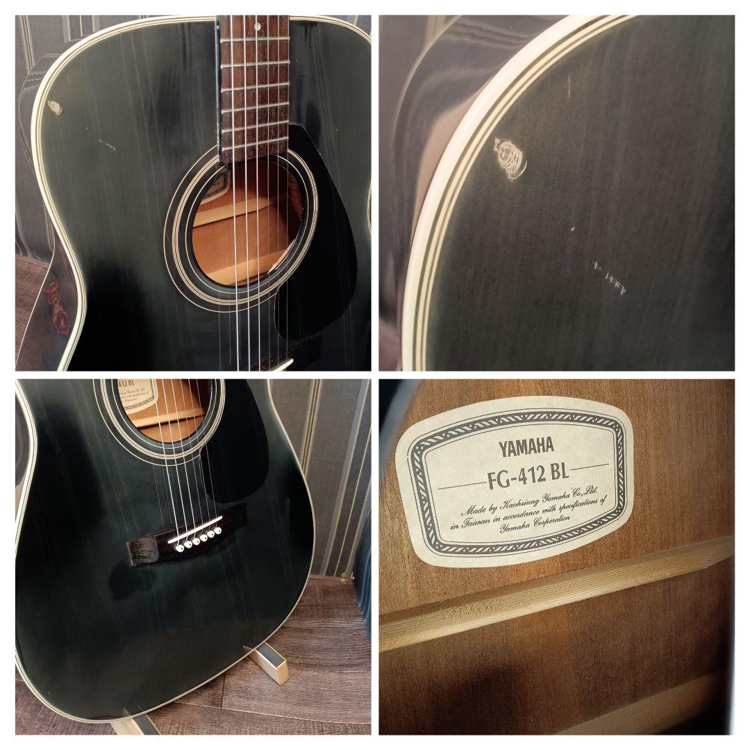 YAMAHA ヤマハ FG-412 アコギ アコースティックギター ブラック 黒