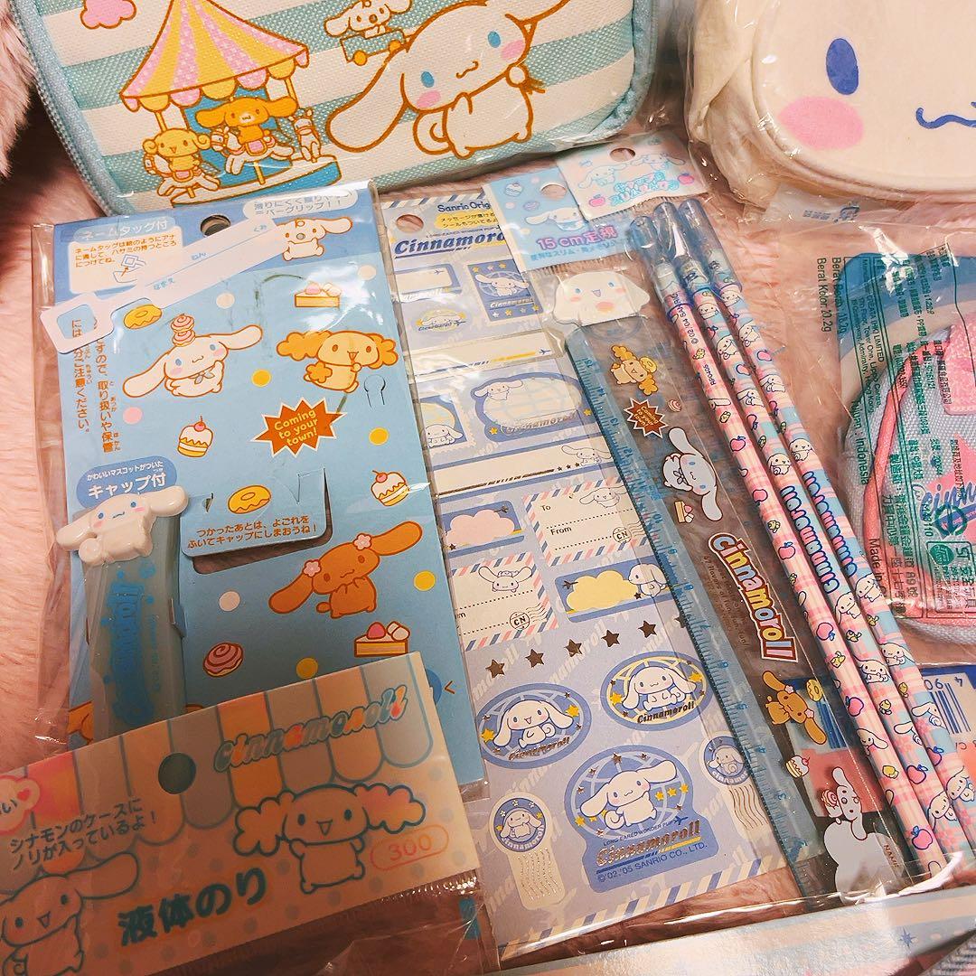 希少レア シナモロール 平成レトロ まとめ売り バッグ ポーチ 缶 2003