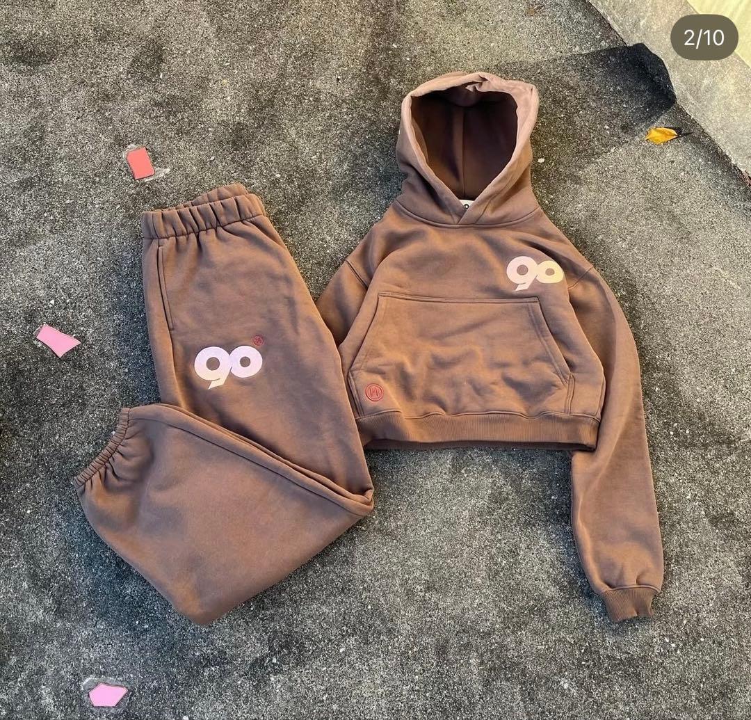 9090セットアップブラウン - メルカリ