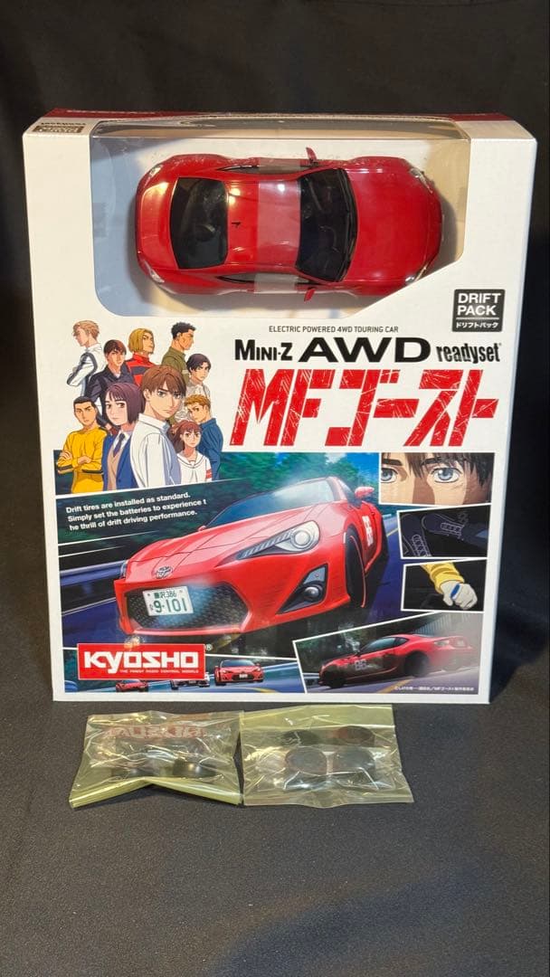 ミニッツAWD トヨタ 86 MFゴースト レディセット グリップタイヤセット