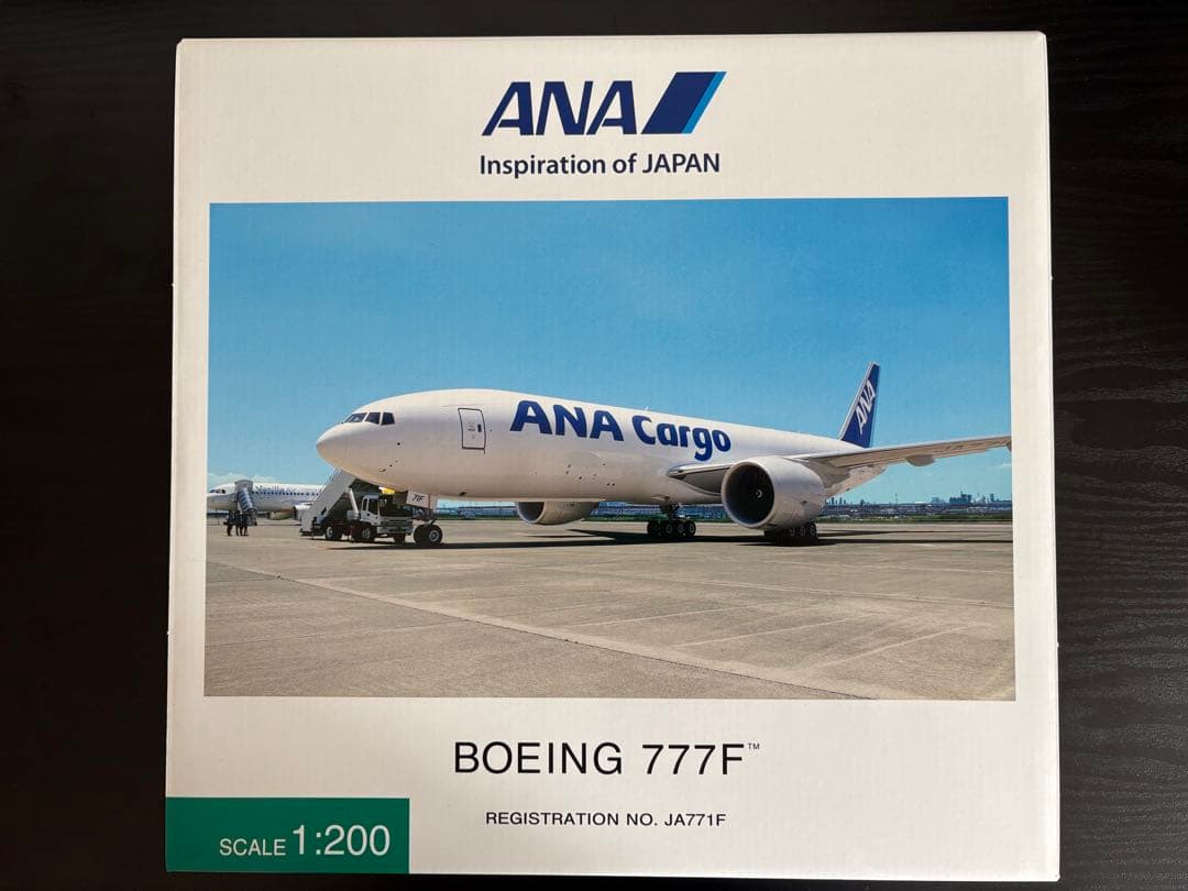 【新品】モデルプレーンANA Cargo 777F スケール1:200 NH20140 全日空商事特注品 ANA CARGO B777F JA771F 完成品 1:200 完売