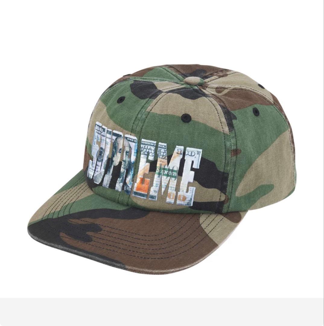 SUPREME 迷彩キャップ - メルカリ