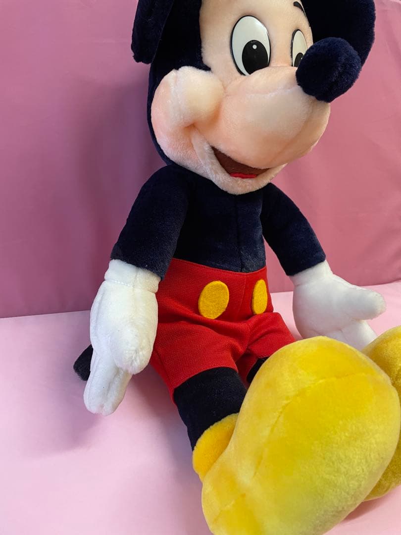 ディズニーランド初期ミッキーぬいぐるみ - メルカリ