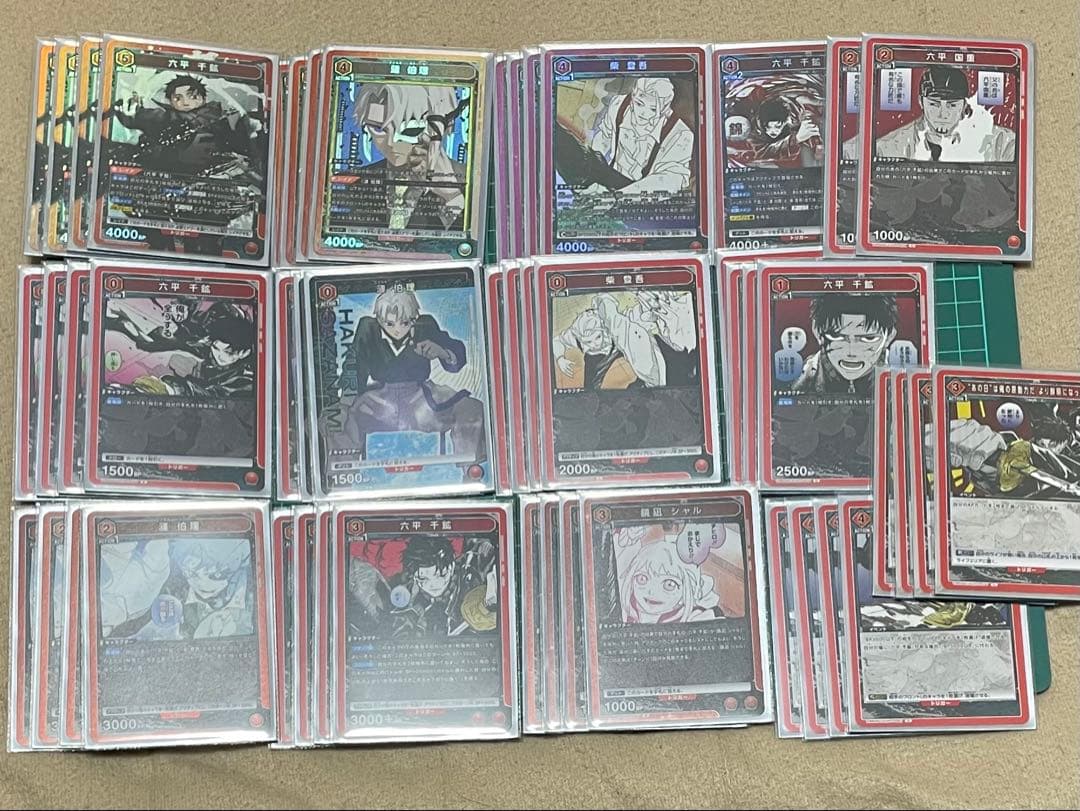 UNIONARENA カグラバチ 六平 千鉱 漣 伯理 柴 登吾デッキ