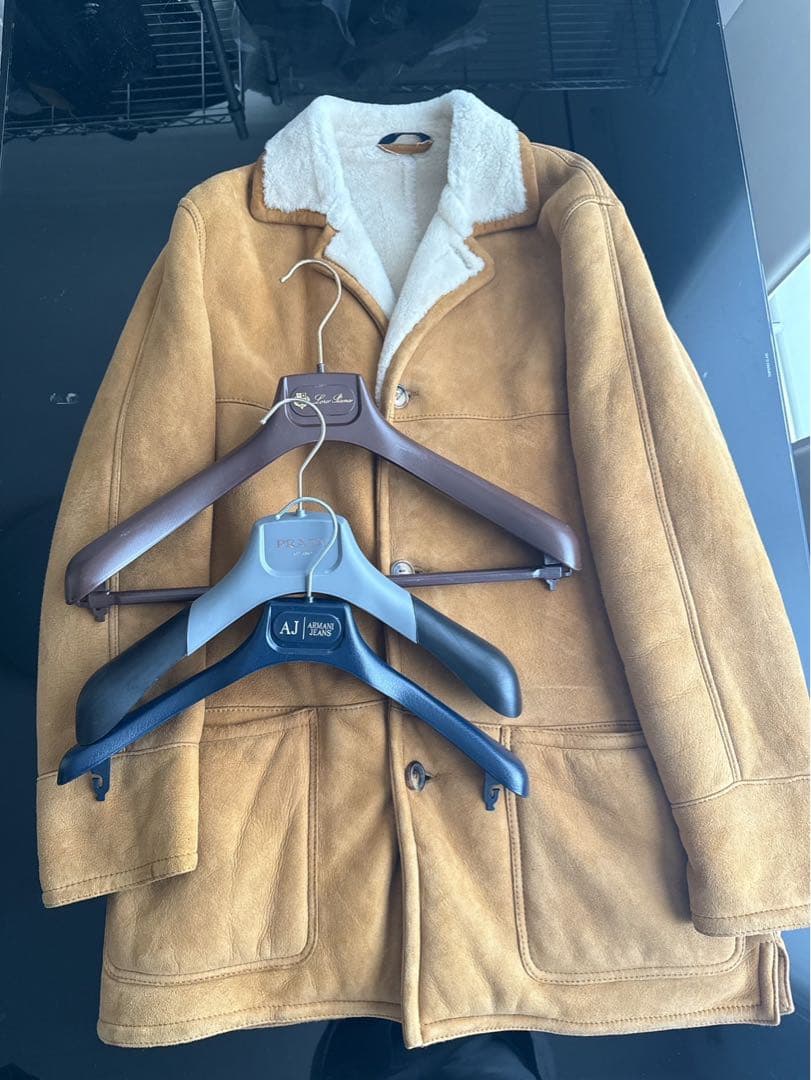 定価50万円　ブルックスブラザーズ　羊革　ムートンコート