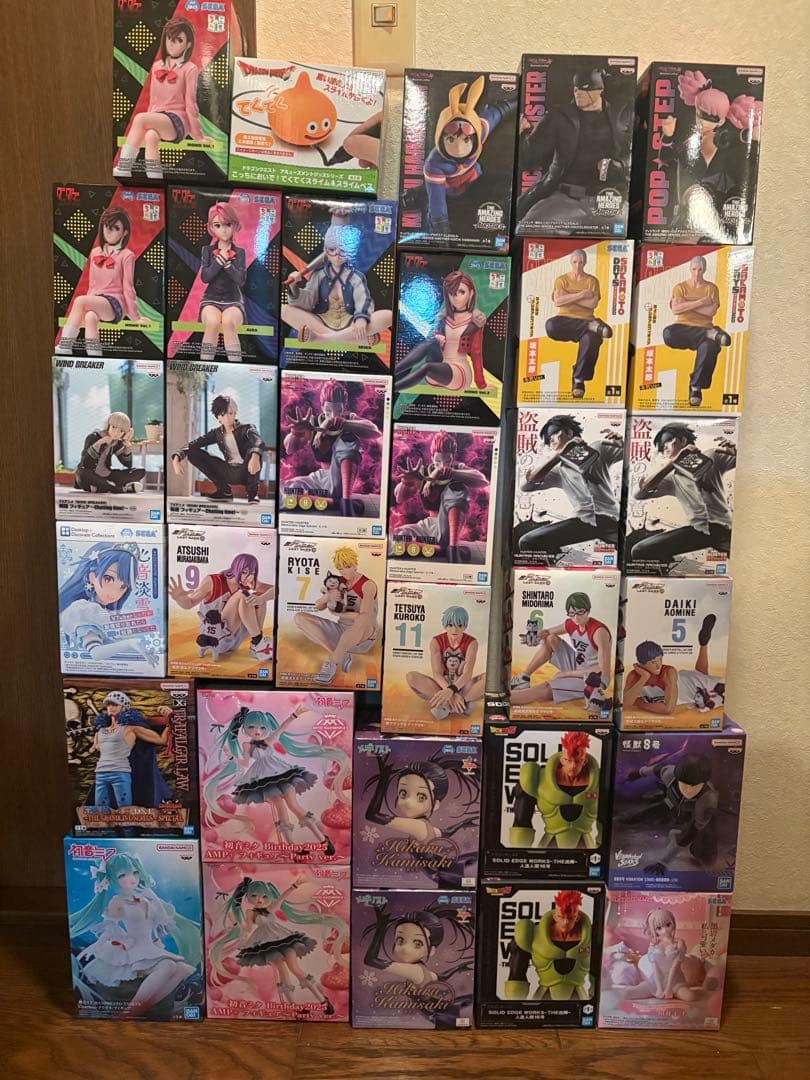 フィギュア33個まとめ売り　ヒソカ　クロロ　ダンダダン　黒バス　初音ミク