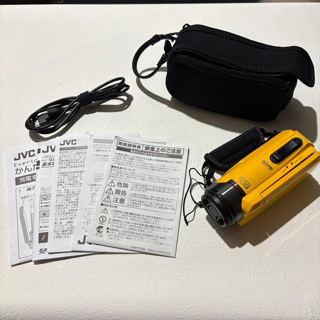 JVC ケンウッド　 ビデオカメラ Everio R GZ-R400-Y
