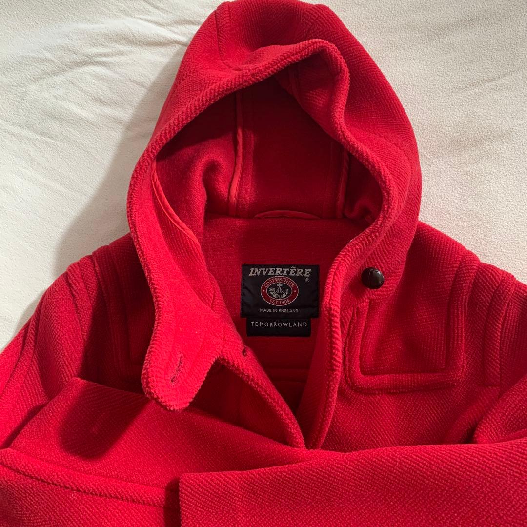 INVERTERE 赤 ダッフルコート