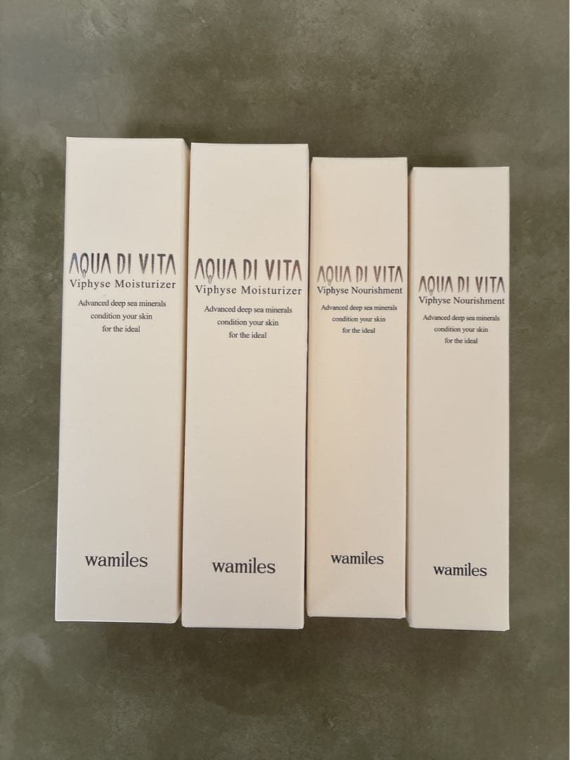 ワミレス　モイスチャーライザー&ナリッシュメント各2個ずつ Amazon | wamiles/ワミレス アクア デ ヴィタ ヴィフィーセ モイスチャ