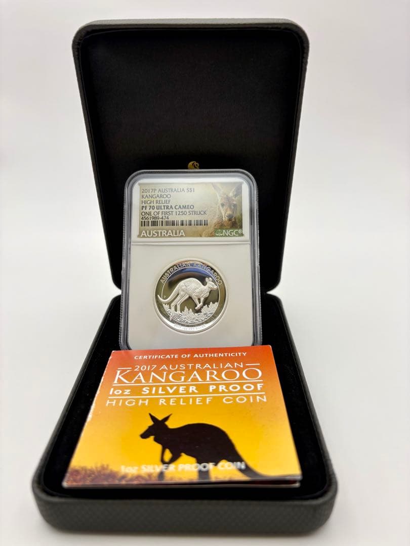 2017 オーストラリア カンガルー 1ドル 銀貨 NGC PF70 UC - メルカリ