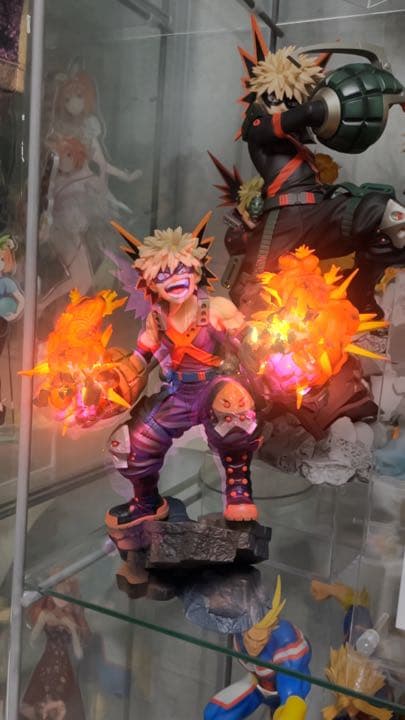 S-FIRE爆豪勝己フィギュア 1/8フィギュア開封品 - メルカリ