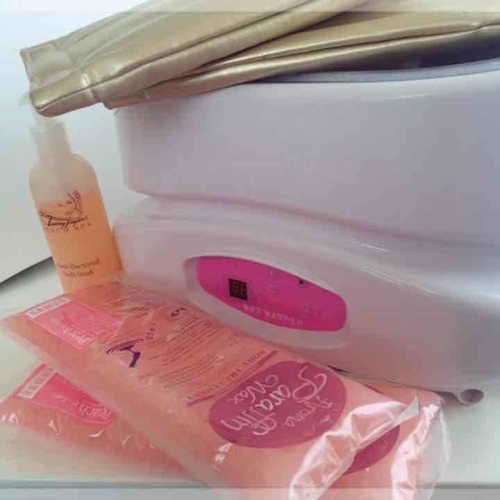 パラフィンバス、ワックス、ミトンセット