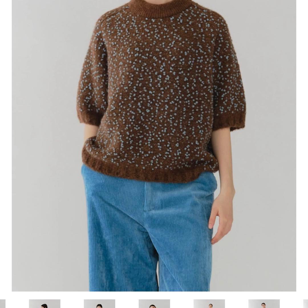 yori shirocon ポッピングシャワーニット　36