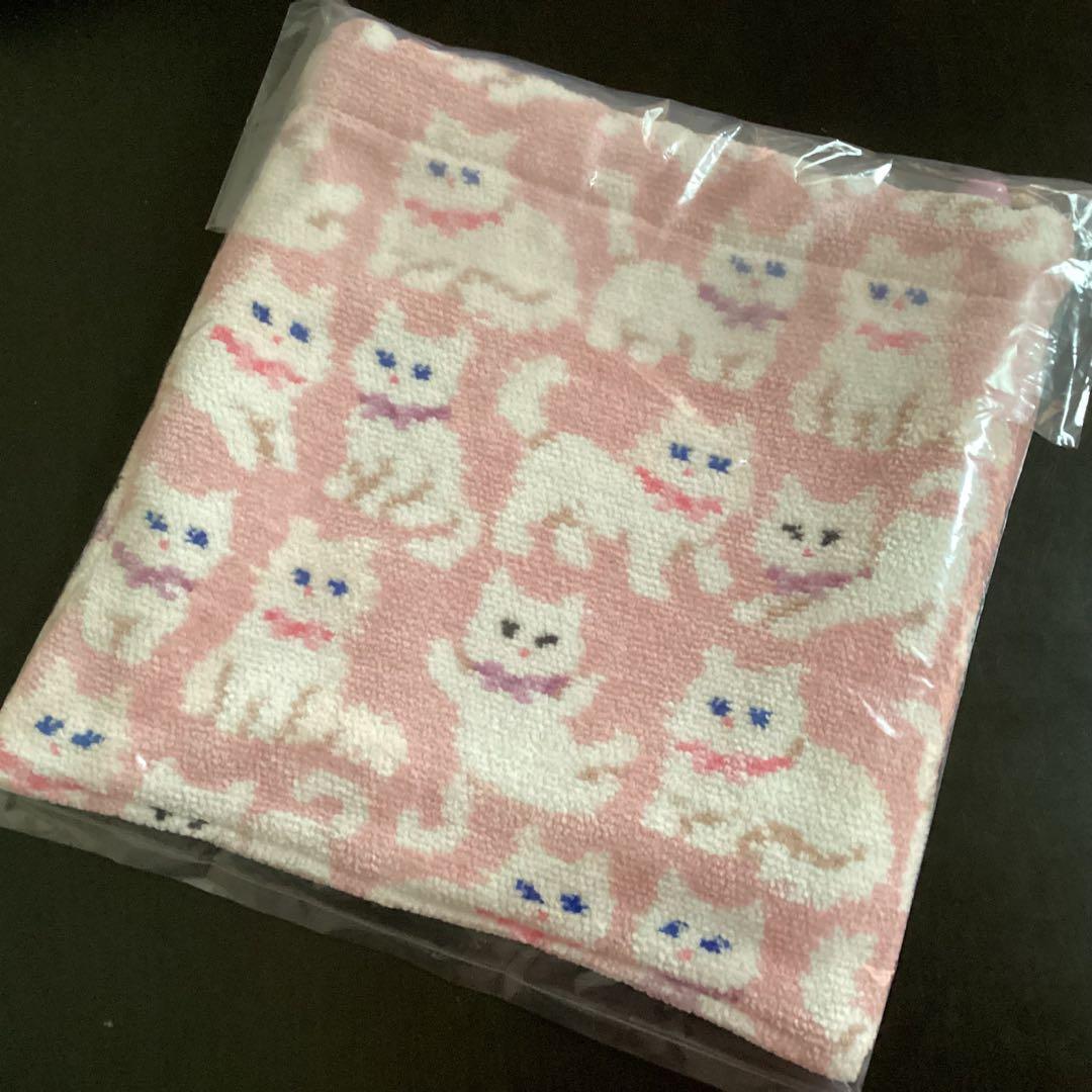 フェイラー モフモフネコチャン 巾着 ピンク - メルカリ