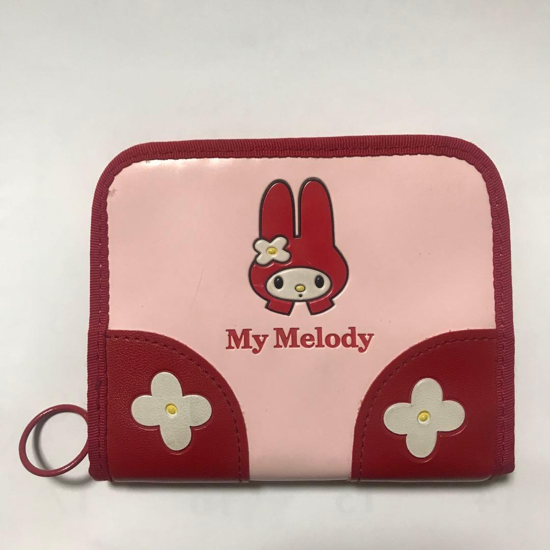激レア 1997年製 マイメロディ マイメロ 財布 赤 サンリオ 平成レトロ