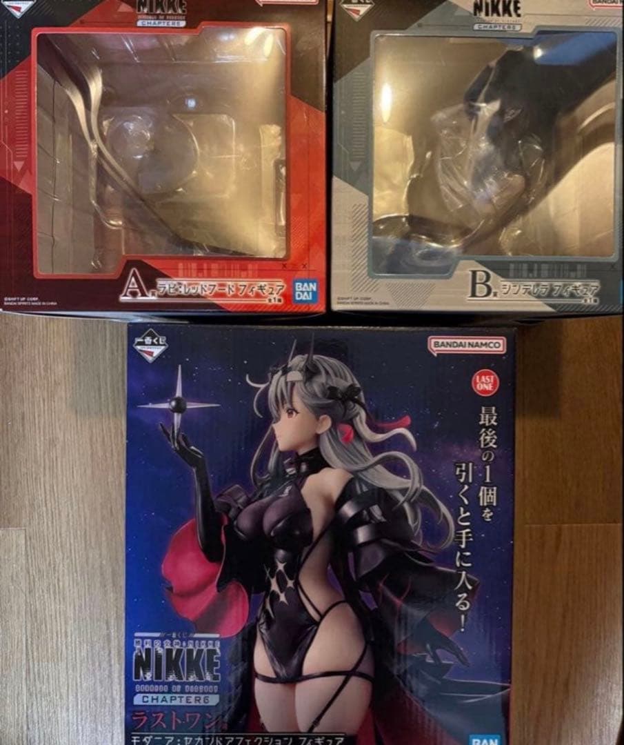 一番くじ 勝利の女神 ニケ NIKKE CHAPTER6 フィギュア　コンプ