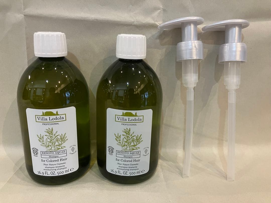 ヴィラロドラ レノーボアクエシャンプー500ml 2本