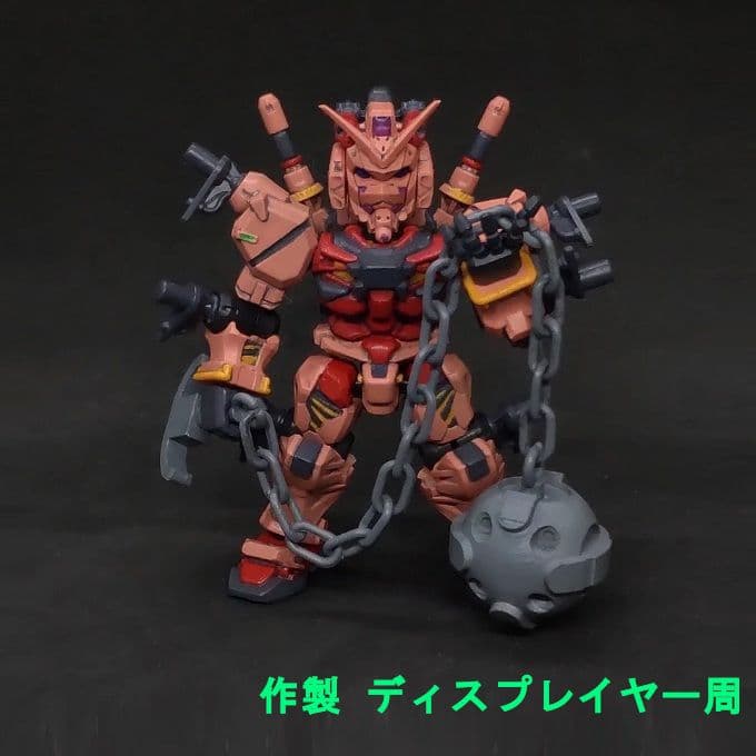 コメント必須 ガンダムハンマー 赤い ガンダム モビルスーツアンサンブル 30