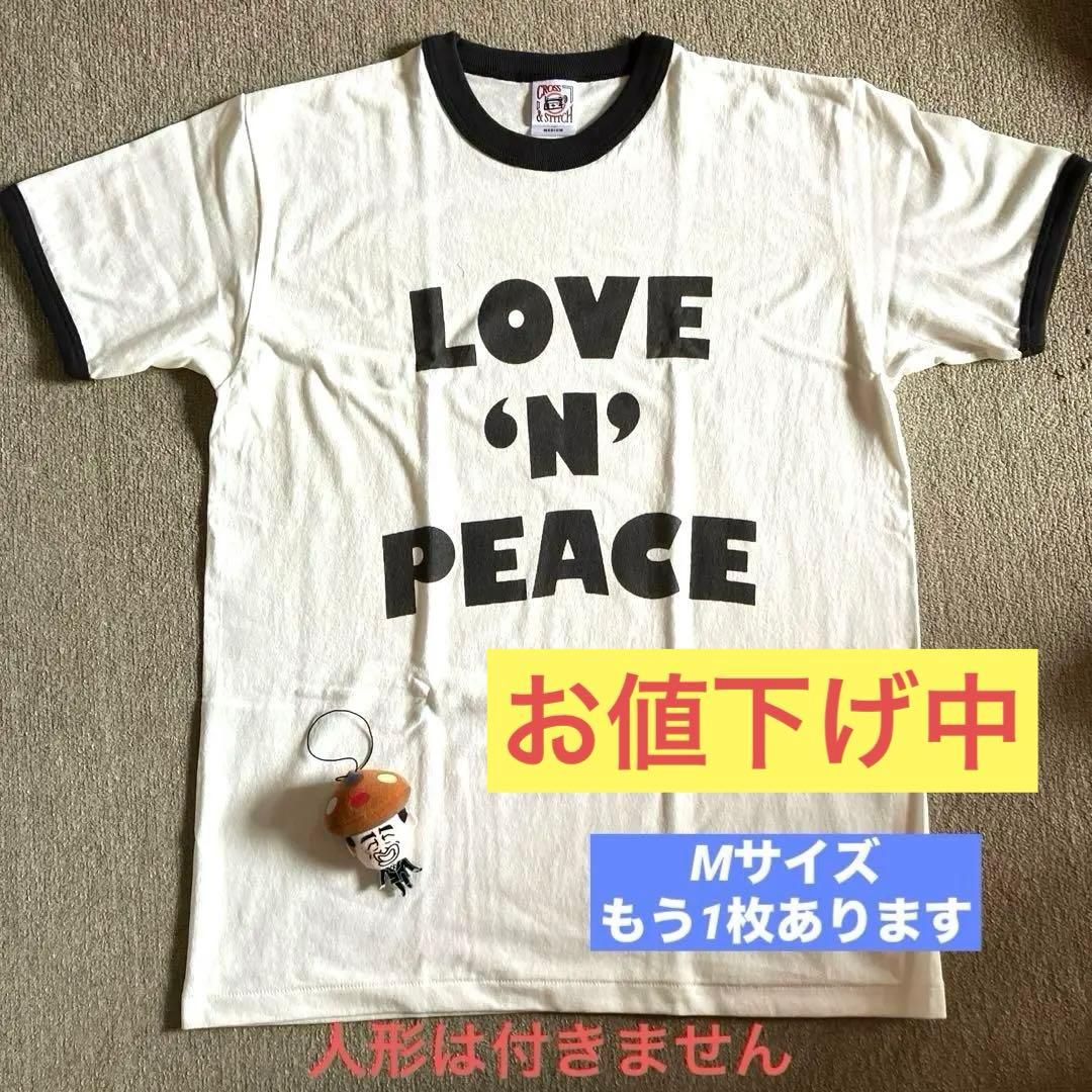 桑田佳祐さんがロックフェスに着た類似品LOVE 'N' PEACE Tシャツ