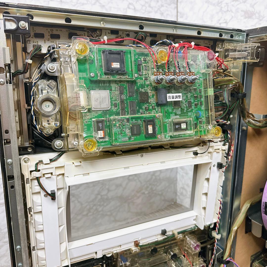 パチスロ実機 化物語 初代 コイン不要機 オートベット 無段階音量