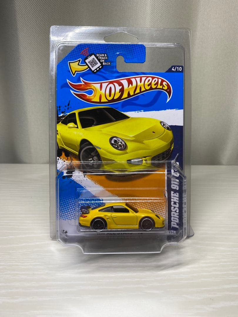 Hot Wheels WALMART限定 PORSCHE 911 GT2 黄色