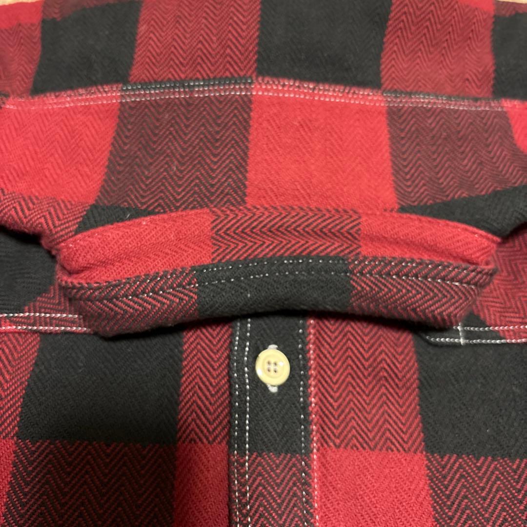 桃太郎ジーンズ ヘビーネルシャツ size42 - メルカリ