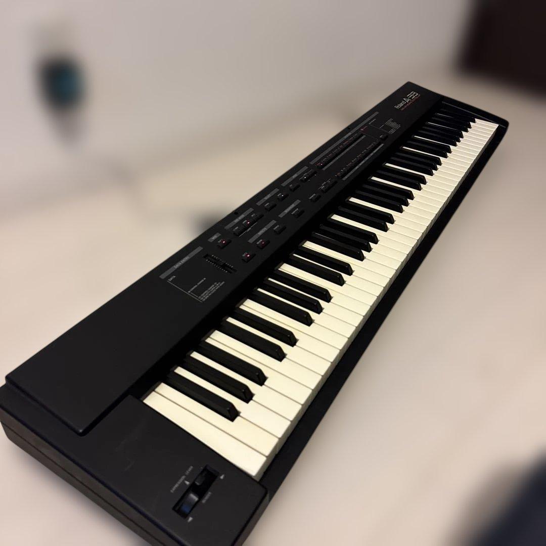 【美品】Roland MIDIキーボード・コントローラー A-33 動作品 Roland A-33 Midi Keyboard Controller 76 semi-weighted keys. | eBay
