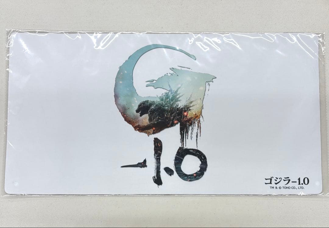【未開封】トレカアイテムくじ「ゴジラ−1.0」ダブルチャンス プレイマット ブロッコリートレカアイテムくじEX「ゴジラ-1.0」｜ブロッコリートレカ