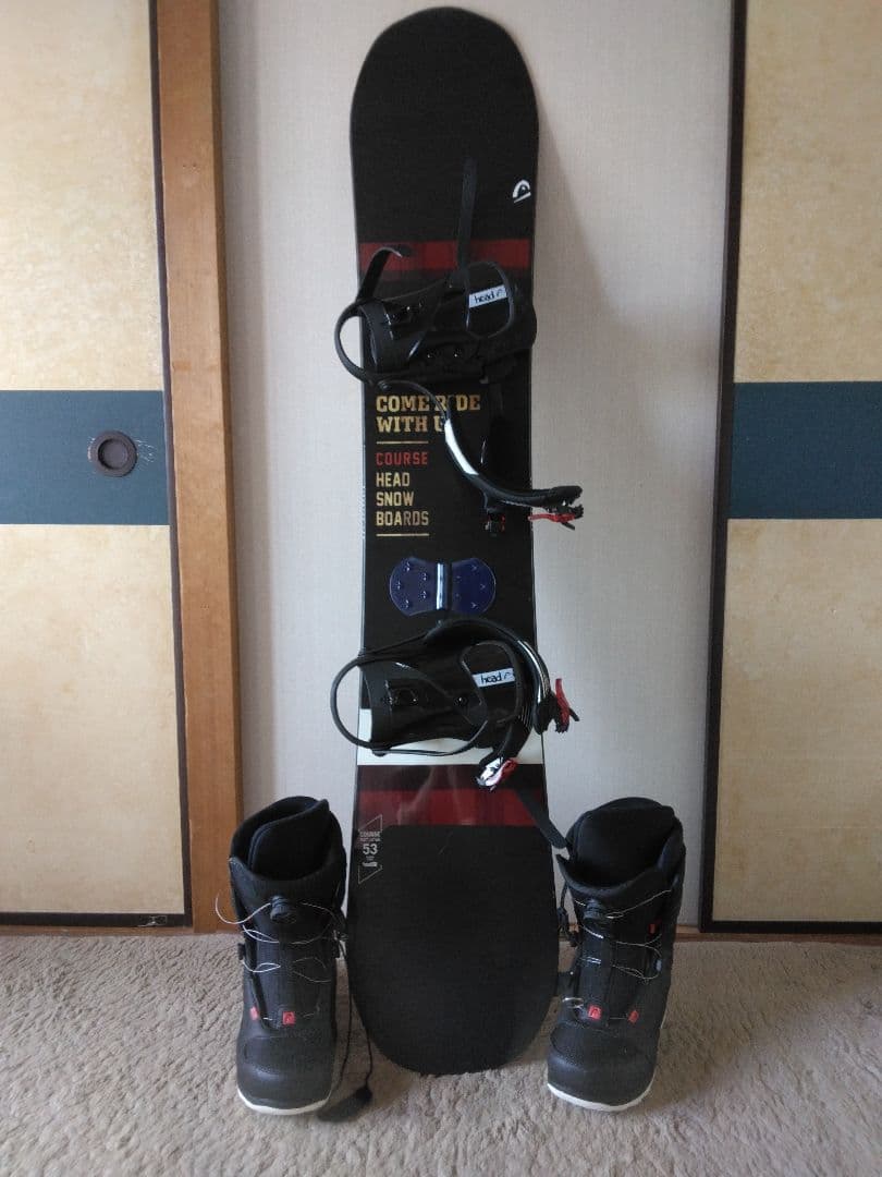 HEAD スノーボード 3点セット ブーツ付き